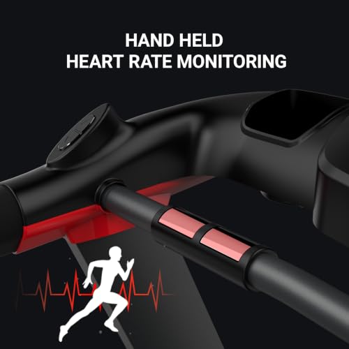 Image of HARISON Premium Home Treadmill, 3.0HP Motorized Running Machine with 15% Incline, 36 Programs, Hydraulic Folding Design, Heart Rate Monitor, Bluetooth Audio, Heavy-Duty Cardio Trainer