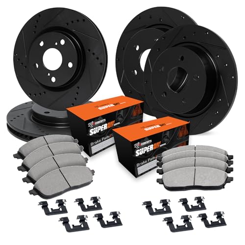 Image of R1 Concepts Front and Rear Brake Kit Fits 2011-2020 Dodge Durango