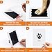 2 pcs Fußabdruck Baby Nabance Pfotenabdruck set Hund Katze mit 4 Karten Baby Fussabdruck set Baby Handabdruck Abdrücke Hundenasenabdruck Hundegeburtstag Geschenk für Hundebesitzer