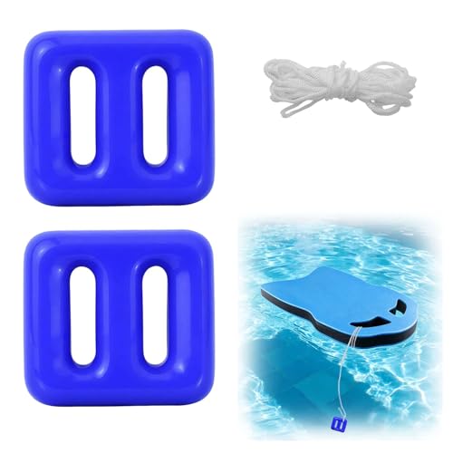 2pack 200g Pool Float Weight Anchors Pool Float Anchor Replacement Set Fountain Floats Weight with 16.5ft String Floating Anchor Pools Weights for Lake Floating Swimming Areas