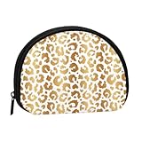 leopard clutch bag wholesale Fermeture éclair sécurisée : la pochette à monnaie à imprimé léopard doré dispose d'une fermeture éclair lisse, assurant que vos articles tels que les pièces de monnaie, les clés, les reçus et les écouteurs sont rangés en toute sécurité et facilement accessibles