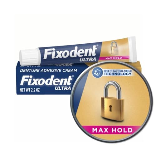 Fixodent Ultra Max Hold Dental Adhesive, 2.2 oz (Pack of 6) by Fixodent - Image 2