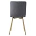 EdgeMod EM-286-GRY-X4 Dining Chair with Natural Legs, Set of 4, Gray