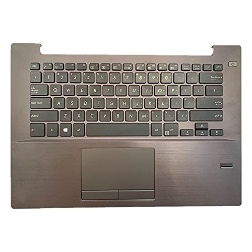 �ėp �L�[�{�[�h�̉��Ƀn�E�W���O & �^�b�`�p�b�h & �L�[�{�[�h �ɓK������ For ASUS PU301 PU301LA �O���[ �č��p��̃��C�A�E�g �����ȃG���^�[�L�[