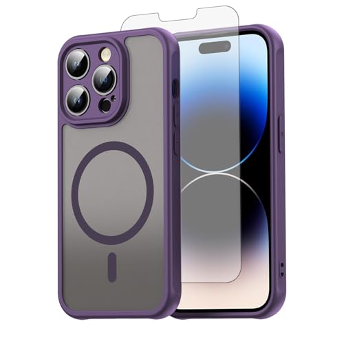 Coque anti-chute iPhone 14 Pro magnétique avec protection caméra