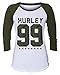 Hurley Juniors 99 Star Perfect Raglan