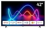 DYON Movie Smart 42 XT 105 cm (42 Zoll) Fernseher (Full-HD Smart TV, HD Triple...