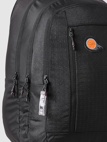 Image of Wiki Stylish Unisex Backpack 6 Durable & Lightweight backpack for Men & Women | Backpack for Office, Gym, Travel (46.5 Litre, Black)