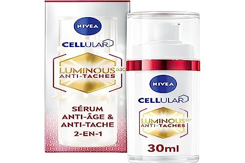 NIVEA Luminous 630 – Anti-Aging & Anti-Flecken-Serum – Tiefenauffüller & Kollagen-Booster – Thiamidol & Hyaluronsäure… – Ansicht 1