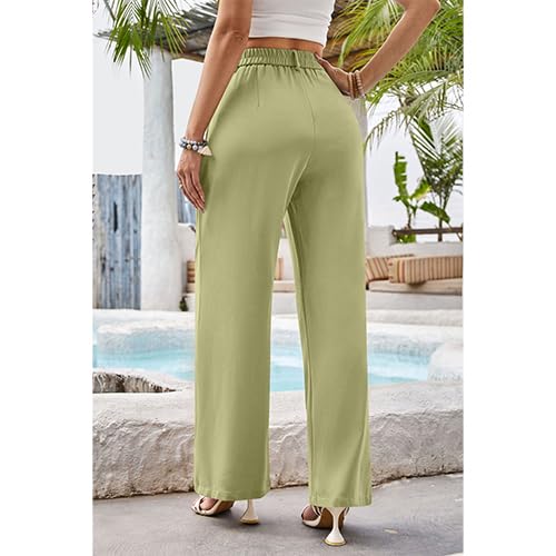 Women High Waist Pants Stylish Fit Business Casual Dress Pants Comfortable2