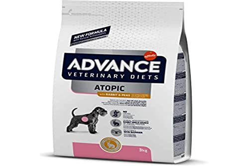 ADVANCE Veterinary Diets Atopic - Croquettes pour Chien Adulte avec Dermatite Atopique avec Lapin - 3Kg Cover