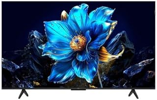 تلفزيون جوجل 50P7K QLED 4K الترا HD تقنية المدى الديناميكي العالي HDR (مساعد جوجل فري فيو بلاي دولبي اتموس دولبي فيجن HDR10+ مسرع ألعاب 120 هرتز وضوح الحركة موديل 2025) من TCL