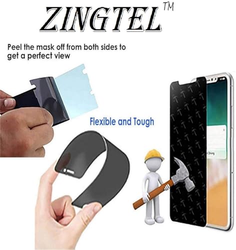 Image of Screen Guard, Flexible, Shatterproof 9H Nano Fiber, Not a Tempered Glass, Not Edge to Edge, Hammerproof Impossible ScreenGuard for LENOVO TAB V7