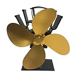 Silencio: Alas actualizadas, mayor volumen de aire, menos ruido. ¡Ni siquiera te das cuenta de que hay un ventilador de la estufa, pero puedes sentir el calor! Disfrutará del aire cálido en un ambiente tranquilo y confortable.