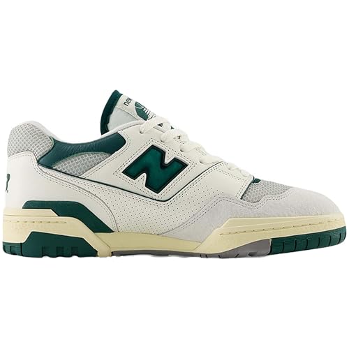 New Balance New Balance 550 Mens Shoes, Sea Salt/Marsh Green, Size 5.5