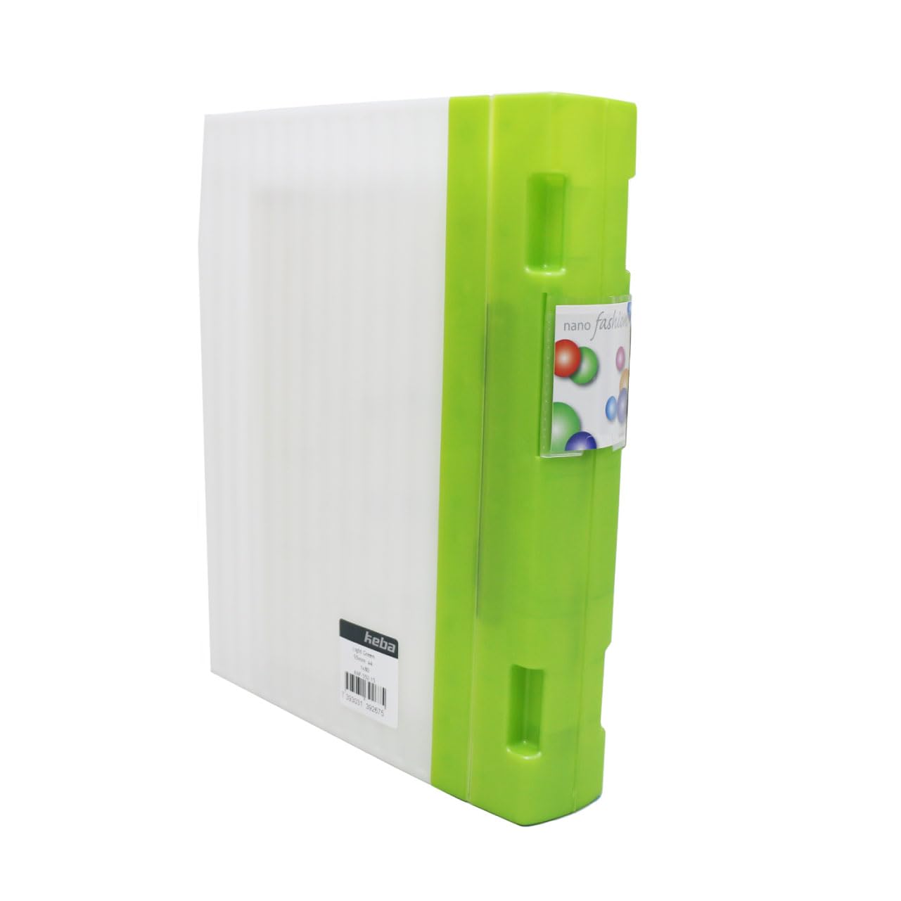 Raccoglitore ad anelli KEBA NanoFashion duo, verde/neutro