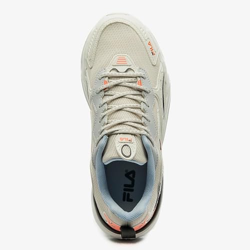 Tenis Fila Street Fit 2 Feminino,Branco/Coral/Preto,36