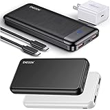 ENEGON 3-Pack USB-C Portable Charger 10000mAh, 2-Pack Power Bank and 20W PD Fast Charging Power Bank