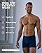 DANISH ENDURANCE Mens Underwear, Viscose from Bamboo Boxers for Men, Boxer Briefs Pack, Ropa Interior Hombre, Calzoncillos