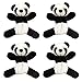 Magneti per Frigorifero 3D Grandi Calamite Frigorifero Frigorifero Magneti Adesivi,Peluche Panda Calamita Frigo Creativa 3D Animale Adesivo Frigorifero Souvenir Regalo Ricordo Home Decorazioni 4 Pezzi