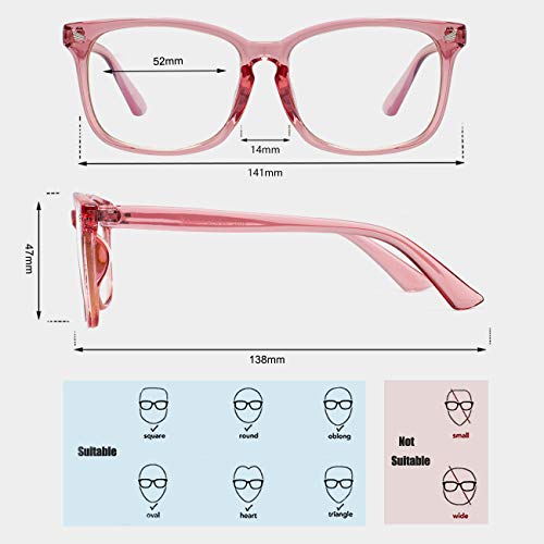 Image of Maxjuli Blue Light Blocking Glasses,Computer Reading /Gaming /TV /Phones Glasses for Women Men 6001