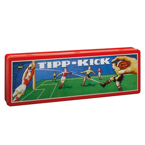 Jeu de football de table TIPP-KICK Retro complet avec figurines en feutre de 80 x 47 cm