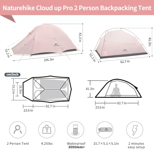 Naturehike Cloud-Up 2 Person Tent