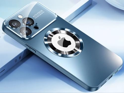 Sursuni �P�[�X Mag Safe �Ή� ���C�����X�[�d �p�� iPhone 18 Pro Max �J�o�[ �傫�ȃJ������ �}�O�l�b�g���� �J���������Y�ی� ������ ���S�r���[ ��G�肢�� �V���v�� �w��h�~