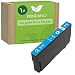 Produktbild Prindano 1 Patrone kompatibel mit Epson 405XL 405 XL Cyan Druckerpatronen für WorkForce Pro WF-4820DWF WF-4830DTWf WF-7840DTWf WF-3820DWF WF-7835DTWf WF-7830DTWf WF-3825DWF WF-4825DWF (cyan, 1er-Pack)