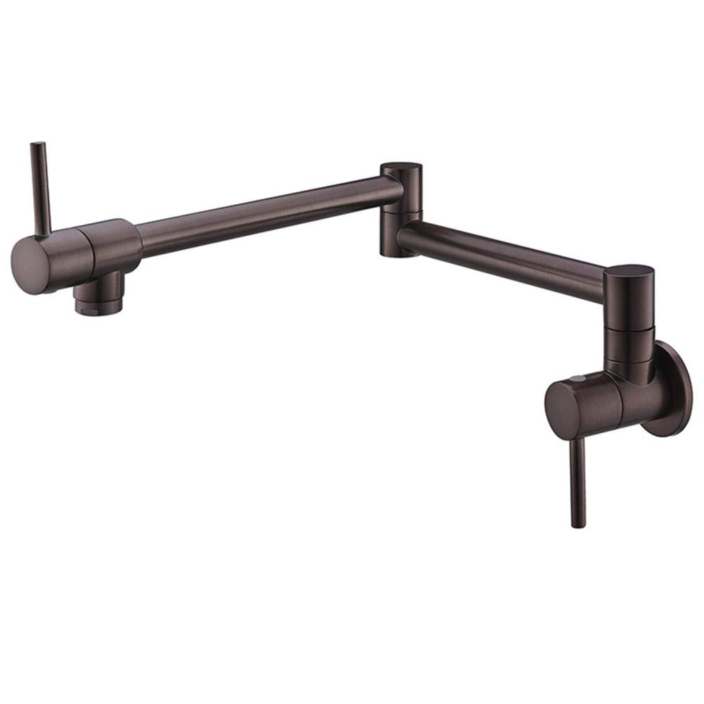 Grifo de cocina para fregaderos de instalación en pared y brazo móvil