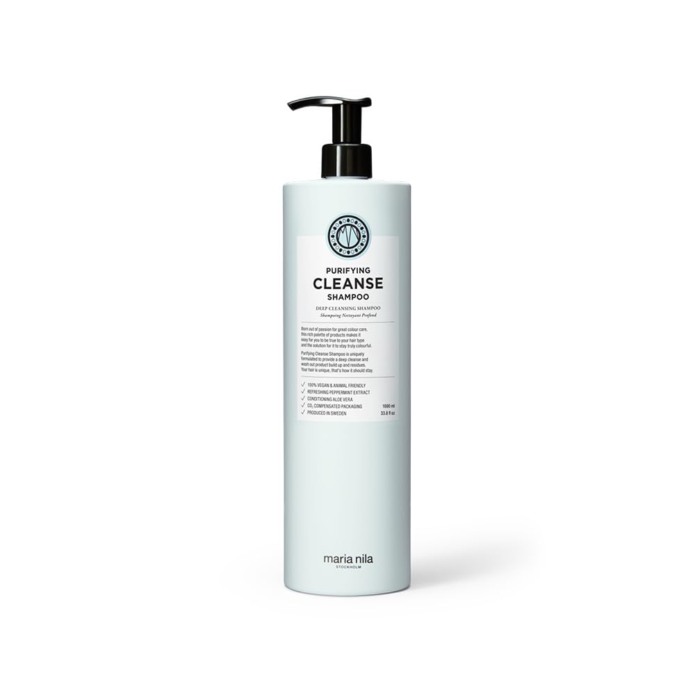 Maria Nila Purifying Cleanse, Clarifying/Deep Cleansing Shampoo
