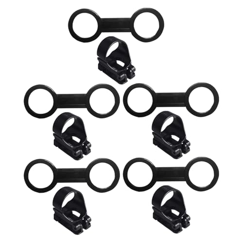 Soportes de snorkel de silicona negros para explorar arrecifes y playas con comodidad