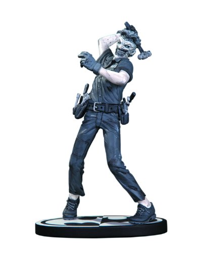 Estatua The Joker Batman Black and White DC Collectibles