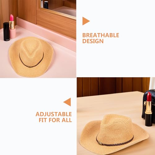 Casquettes de soleil d'extérieur en paille et chapeaux de plage
