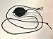 Paracord Shepherd Sling (Old-Fashioned Slingshot) Handmade by David The Shepherd (Black)