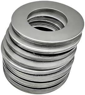 10 Pcs 45mm Bucket Pin Shim Compatible with Excavators & Loaders, 1-2mm Thickness, Durable Replacement Parts for Heavy Equipment, Ideal for Construction & Repair