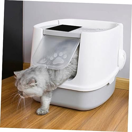 Beavorty 12Pcs Caixa De Areia De Gato Filtro De Algodão Desodorizador De Carpete Filtro De Carvão At