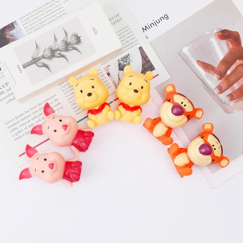 Generic 001 Pooh Cake Topper Figurines Winnie Bear Party Decoration Pooh Winnie Party Supplies Birthday Cartoon Figure Decoration thumb #4