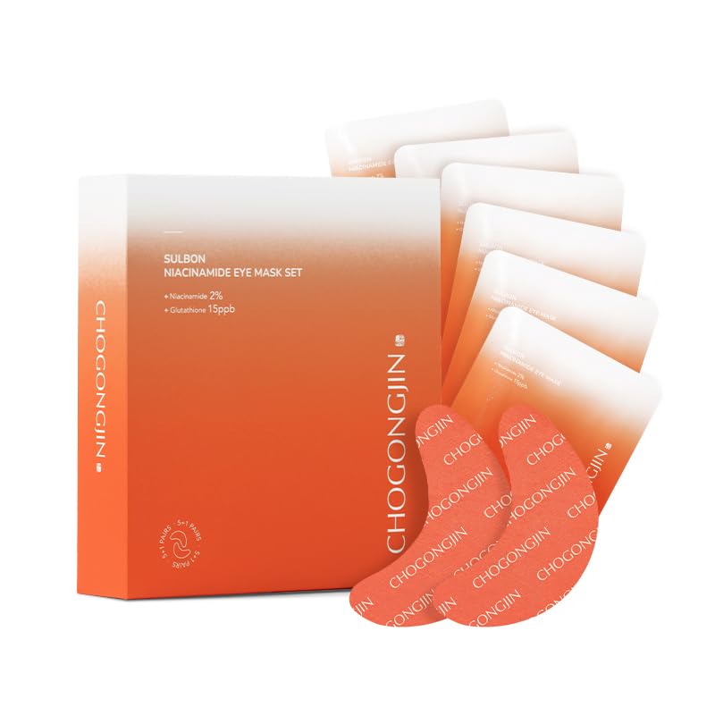 Chogongjin Sulbon Niacinamide Eye Mask Set - Intensive Radiance & Firming Care