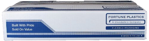 DuraCycle LDPE 33 Gallon Waste Can Liner, Star Seal, Black, 1.5 Mil, 39" x 33" (Case of 100)