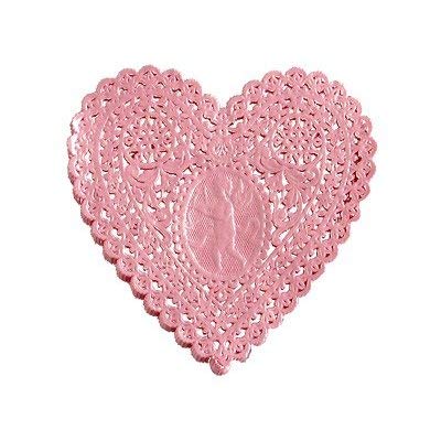 Amazon.co.jp: cotta カラーレースペーパー ピンク ハート 15cm 20P 