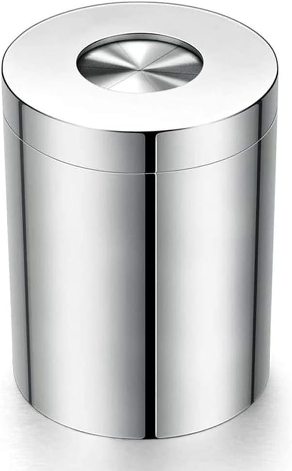 DOUKI Ashtray Stainless Steel Ashtray Car Smokeless Ashtray Knob Cover Smell Proof Ashtray Portable Car Ash Holder for Cigarettes Cigar Smokers for Home Office