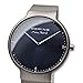 Imagen de BERING 15540-077 Reloj de cuarzo para hombre con caja de acero inoxidable de 40 mm con acabado en gris y esfera azul