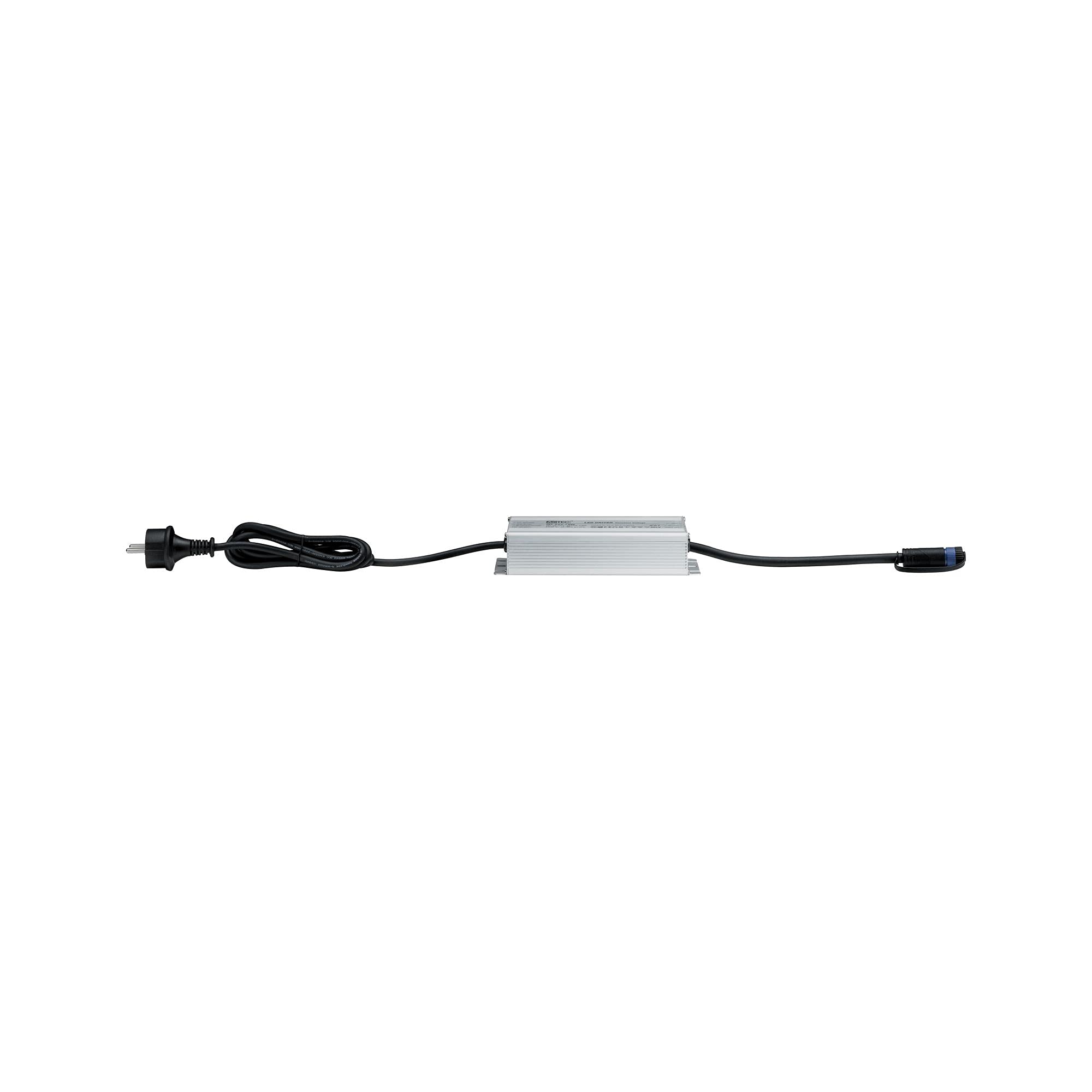 Paulmann 94191 Plug & Shine LED Außenleuchte flexible Neon Stripe incl. 1x31 Watt IP67, Weiß, 3000 K & 988.49 Outdoor Plug & Shine Power Supply IP44 230/24V DC 75W, Trafo Transformator Aussenleuchten