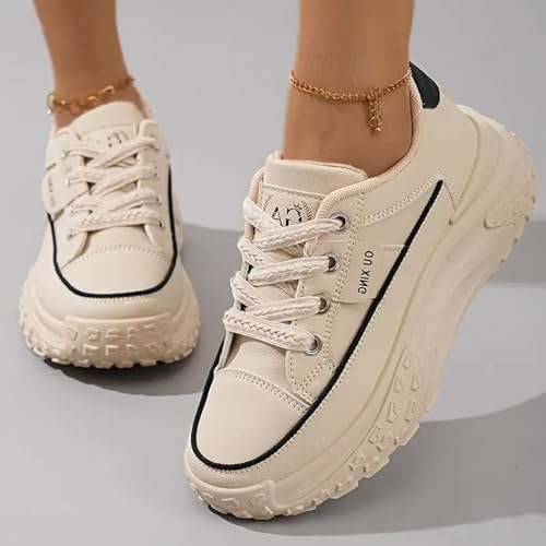 Women's Fashion Lightweight Walking Shoes Casual Dating Wedge Sneakers Comfortable Breathable Running Shoes for Women2