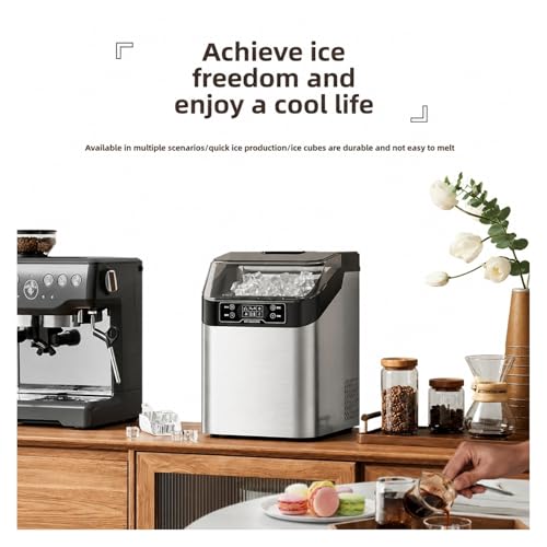 Fabricadora de hielo portátil automática pequeña para uso doméstico miniatura 4