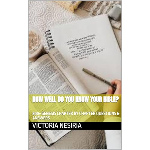HOW WELL DO YOU KNOW YOUR BIBLE? Audiolibro Por VICTORIA NESIRIA arte de portada