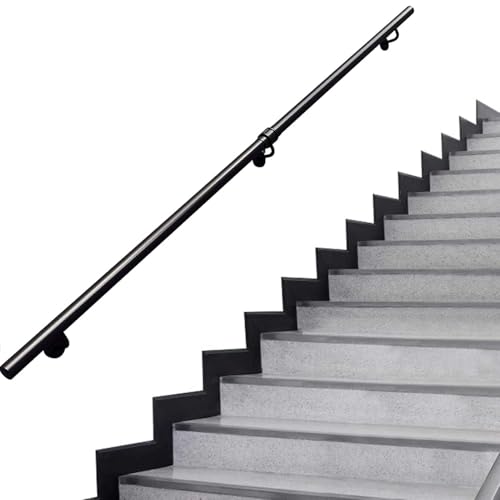 Rambarde en fer forgé noir, l'élégance de l'artisanat pour escalier sécurisé