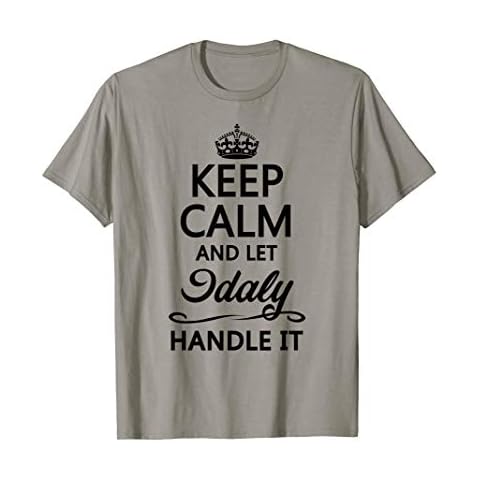 KEEP CALM and let IDALY Handle It Cover