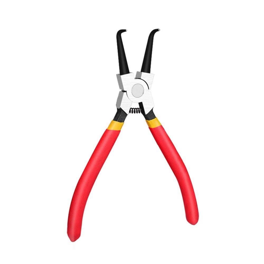 JINGYAN Alicates universales Portable Internal External Pliers Retainer Clip Multifunctional Snap Ring Circlip For Hand Tools